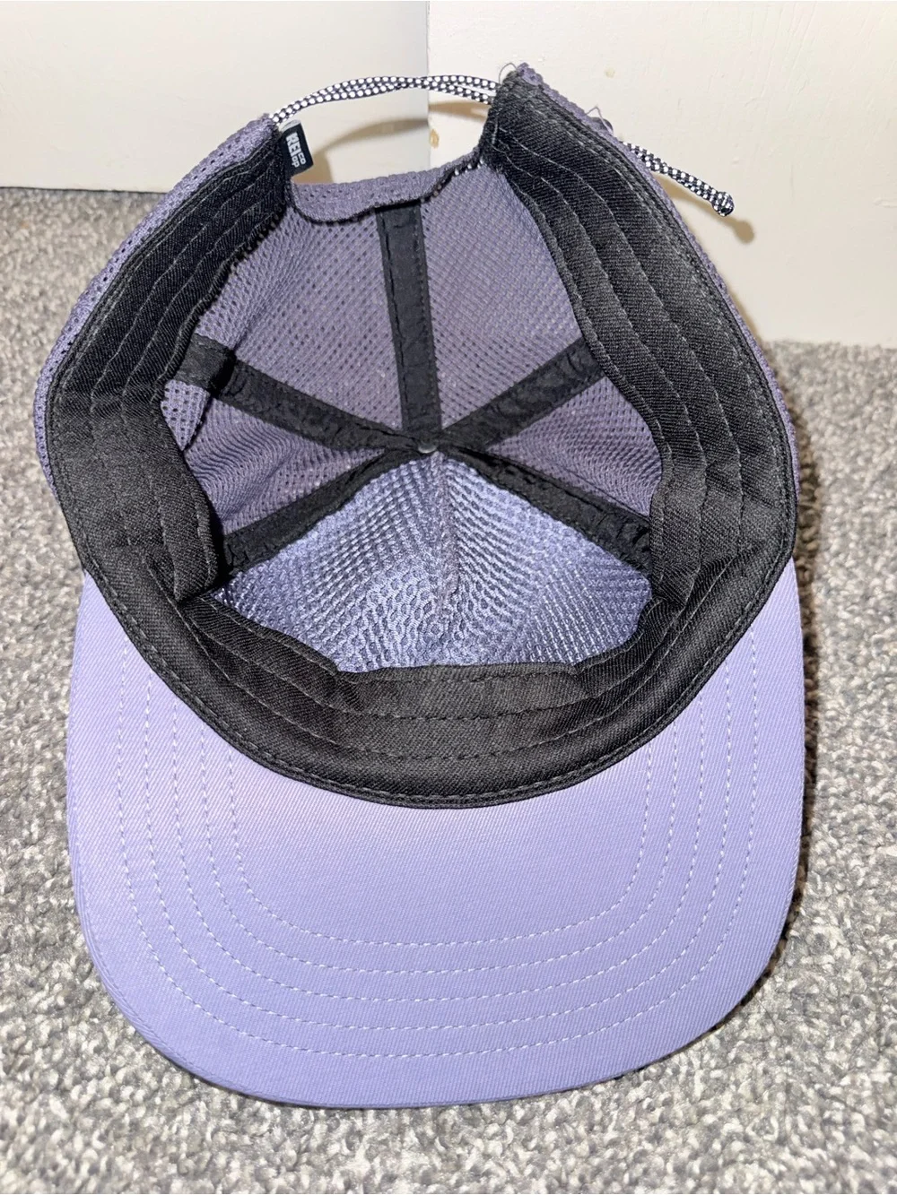 REI Co-op Purple Mesh Performance Hat Adjustable Outdoor Hiking Running Cap